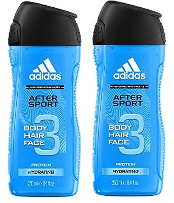 Adidas - Gel Douche 3 en 1 After Sport - 250ml - Lot de 2