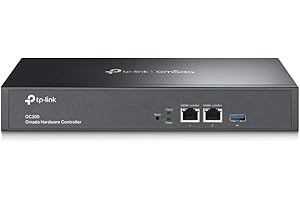 TP-Link Omada OC300 Hardware-Controller, SDN-integriert, 2 × Gigabit-Port + 1 × USB 3.0-Port, Verwaltung von bis zu 500 Geräten, Cloud-Zugriff und Omada-App