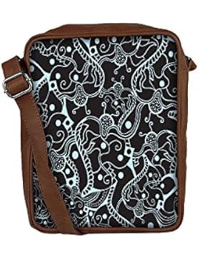 Snoogg , Damen Umhängetasche mehrfarbig multi