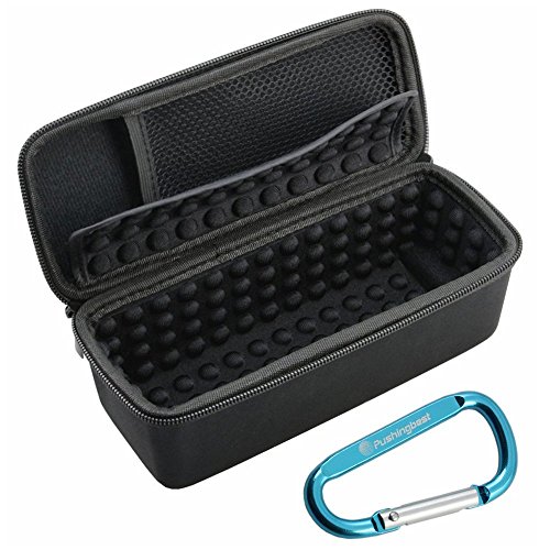 Estuche port til Lycra EVA Viajes Almacenamiento funda protectora de la caja del bolso para Bose SoundLink Mini y Bose SoundLink Mini 2 Sony SRS-X33 Sony SRS-X2 Anker SoundCore Bluetooth Wireless Speaker-Negro Estuche port til Lycra EVA Viajes Almacenamiento funda protectora de la caja del bolso para Bose SoundLink Mini y Bose SoundLink Mini 2 Sony SRS-X33 Sony SRS-X2 Anker SoundCore Bluetooth Wireless Speaker-Negro