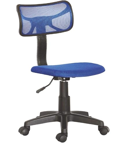 PraTiKo Life Sedia Scrivania Easy Girevole E Regolabile – Design Ergonomico Con Schienale In Rete, Colore Arancio, Per Cameretta E Ufficio