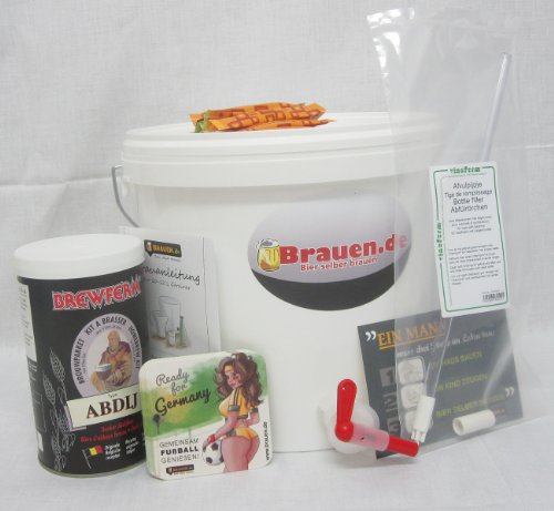 BRAUEN de / Muntons / Brewferm 'Braufässchen Juego Private hogar cervecería fermentar Set Convento cerveza 9 litros/8%