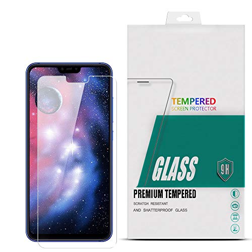 Vidrio Templado para Xiaomi Mi 8 Lite, Protector de Pantalla Cristal Templado [Dureza 9H] [Anti-Arañazos] [Sin Burbujas](1-Pack)