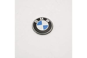 ORIGINAL BMW Schlüsselemblem Emblem Aufkleber für Schlüssel 11 mm 66122155754, Aluminium, Mehrfarbig