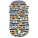 ✅ ** IDEAL PARA ENTRETIEMPO (Primavera/Verano/Otoño) ** Fabricado con tejido técnico IMPERMEABLE, y el interior con microfibra color gris claro. Es un producto de ENTRETIEMPO, es decir, pensado para su uso en épocas templadas, porque transpira y así el niño no suda. Aunque puedes utilizarlo en invierno, no es un producto pensado para abrigar mucho.