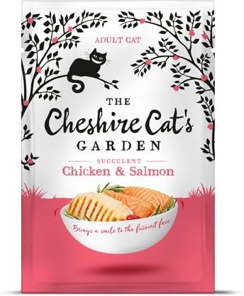 The Cheshire Cat's Garden Chicken &amp; Salmon 85g (8 pack)
