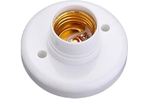 NONDK E27 Base ronde vis d'ampoule Support