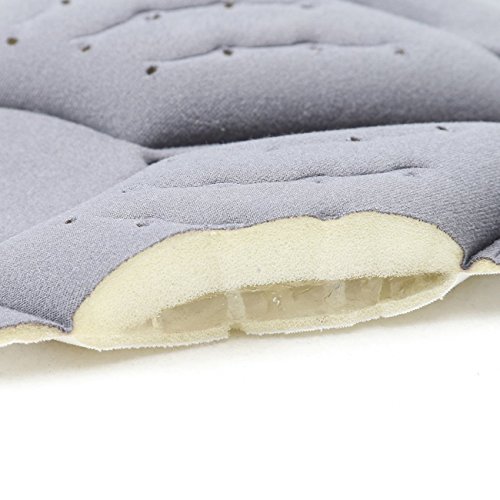 iCreat Herren Fahrradhose Radhose Kurz Radlerhose Radshort Sporthose mit Sitzpolster S/M/L/XL/2XL/3XL - 6