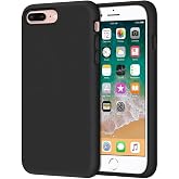 [SİYAH LANSMAN] For iPhone 7Plus/8Plus modeli ile uyumlu İ&ccedil;i Kadife Y&uuml;zey Matte Esnek Silikon Kayma Yapmaz Darbe Emici Telefo