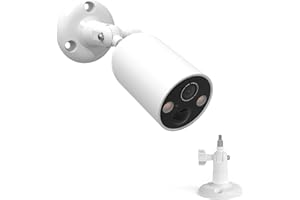 HOLACA Support mural compatible avec TP-Link Tapo C425/C460 (KIT) (caméra non incluse), 1 support, blanc