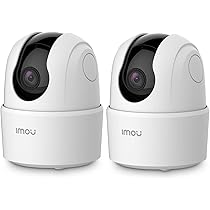 Imou 2K(3MP) Beveiligingscamera WiFi Binnen Camera 360° Verbonden Smartphone met Menselijke Detectie AI Intelligente Volgen Bidirectionele Audio Sirene Compatibel met Alexa voor Baby/Huisdieren