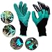 Produktbild Garten Handschuhe mit Krallen, ideal für Graben Jäten Verteilen übergegangen, - Sicher für Rose Beschneiden - Beste Garten-Werkzeug - Beste Geschenk für Gärtner
