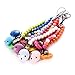 Chinatera 1 Piece Baby Girls Boys Pacifier Soother Dummy Nipple Leash Strap Wood Chain Clip Holder Random