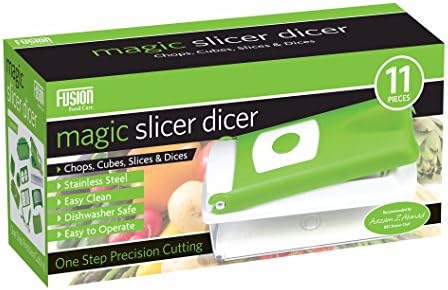 11pc Super Magic Slicer Vegetable Salad Fruit Peeler Cutter Chopper Grater Dicer