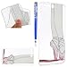 Produktbild EUWLY TPU Silikon Schutzhülle für Huawei P10 Plus, Niedlich Muster Crystal Case Durchsichtig Ultra Dünn TPU Hülle Klar Transparent Backcover Case Bumper Stoßfest Telefon-Kasten Handyhülle für Huawei P10 Plus + Blau Eingabestift-Tanzen Mädchen