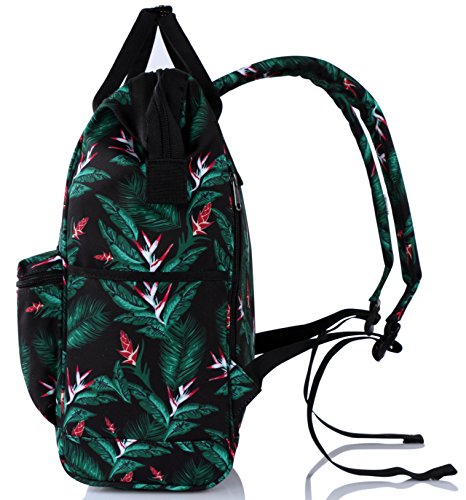 HotStyle DISA Fashion Blumen Damen Laptop Rucksack 14 zoll  44x27x17cm 