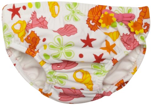 Preisvergleich Produktbild Playshoes Baby - Mädchen Schwimmbekleidung 460160 Badewindel, Badehose, Schwimmwindel Meerjungfrau von Playshoes, höchster UV-Schutz nach Standard 801 und Oeko-Tex Standard 100, Gr. 74 / 80, Mehrfarbig (original)