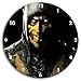Produktbild Mortal Kombat Bild auf Wanduhr mit schwarzen stumpfen Zeigern und Ziffernblatt, Durchmesser 30cm, perfekte Dekoration für Ihr Zuhause, Super Geschenkidee für groß und klein