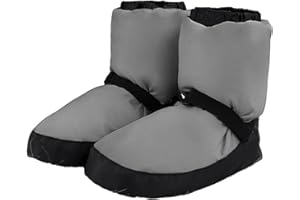 Rosefinch Botas de Calentamiento de Baile para Adultos Zapatillas Botas de Ballet para Mujeres niños Mayores y Zapatos para Mujeres