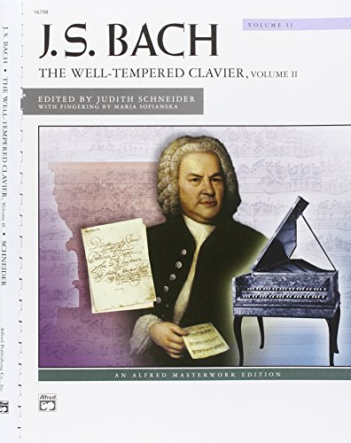 Bach -- The Well-Tempered Clavier, Vol 2: Comb Bound Book (Alfred Masterwork Edition)