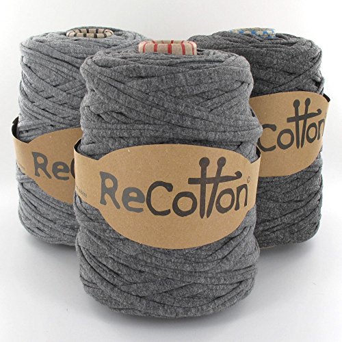 Next ReCotton 500 Stoffgarn Textilgarn Jerseygarn uni Farbe anthrazit