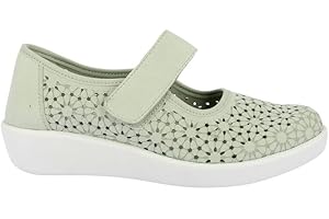 ZAPATOMODA Doctor CUTILLAS |Mercedita clásica Muy cómoda | Tira al Empeine con Velcro | Plantilla Extraible anatómica | Suela Extra Ligera | 38470 | Hechos en España