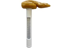 BAOGAO 2 Pcs Lustig Poolthermometer Schwimmend,kackhaufen Schwimmende Poolthermometer, Wasserthermometer,Pool Thermometer,Schwimmbadthermometer Für Innen Und Außen Whirlpools Teiche Badewannen