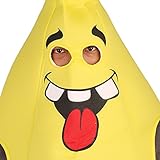 MagiDeal Bananenganzkörper kostüm für Erwachsene Herren Bananenganzkörper Frucht Anzug -