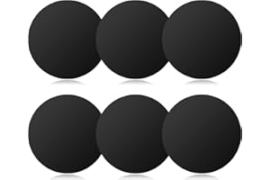 XIXKOLYU® 6 paczek samoprzylepnych metalowych płytek zestaw metalowych do telefonu komórkowego Uchwyt na telefon komórkowy Części samochodowe