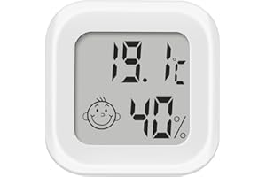 Pitasha Room thermometer Indoor, Thermometer Digital Hygrometer with High precision, Temperature Humidity Gauge with Comfort Display, ℃/℉ Selectable (1)