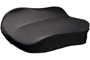 SSLLH JOSWAY sitzerhöhung Auto für Erwachsene, 10cm Erhöhung, Ergonomisches Design,komfortabel Waschbar, rutschfest,leicht zu tragen Ideal für kleinere Fahrer