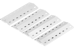 FIRXZYMZ 41x14cm Edelstahl Brennerabdeckung Heizplatte Ersatzteile für Enders Chicago 3, Enders Boston Pro 3K, Enders Boston 6 Kr Turbo, Tepro 3561, Barbecook Brahma 4.0, Hitzeschild Zubehör