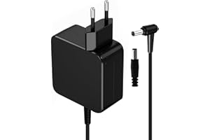 Cluvox Compatible con ASUS 45W Cargador Portatil,19V 2.37A para Vivobook 14 15 S14 S15 X540S X540LA X541N X553M ZenBook UX310 UX330 UX305 Adaptador para portátil,Conector:4,0 x 1,35 mm/ 5,5 * 2,5 mm