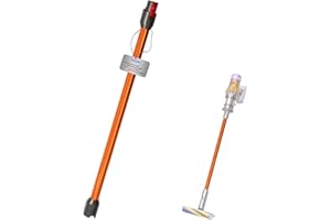 Pulyibo Tube Extension pour Dyson V12 Detect Slim Aspirateur, Pièces de Rechange, Tube Prolongateur Rallonge Accessoire, 74cm - Orange