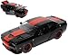Produktbild Dodge Challenger SRT Hellcat LC Coupe Schwarz Rot Streifen Ab 2008 1/24 Jada Modell Auto mit individiuellem Wunschkennzeichen