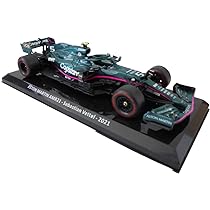OPO 10 Modello Auto Aston Martin AMR21 #5 S. Vettel - GP Azerbaigian 2021 - Scala 1/24, Ixo Per Hachette - 5