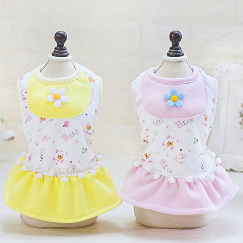 Yunt-Pet-Fashionable-Dress-Flower-Skirt-Design-Baby-Cotton-Pet-Dog-Cat-Cartoon-Clothes