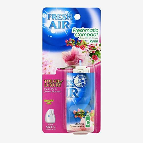 5 x Freshmatic Compact Unit Refills Spray Compact Machine Refills. (Magnolia &amp; Cherry Blossom)