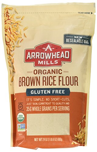 Arrowhead Mills Flour Long Brown Rice Organic, 24 oz