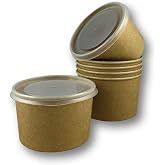 Packanya 50 Adet Kapaklı &Ccedil;orba Kasesi 16 Oz