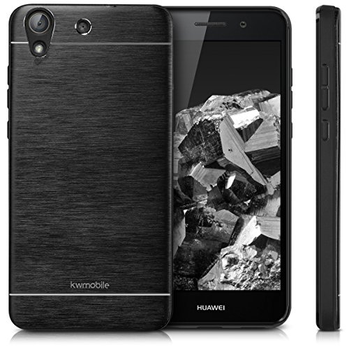 kwmobile Funda para Huawei Y6 II - Carcasa de Aluminio para tel fono m vil - Case Suave en Negro reviews kwmobile Funda para Huawei Y6 II - Carcasa de Aluminio para tel fono m vil - Case Suave en Negro
