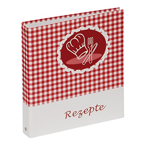 Pagna Ringbuch - Archivador con anillas para recetas de cocina A5 rojo Pagna Ringbuch - Archivador con anillas para recetas de cocina A5 rojo