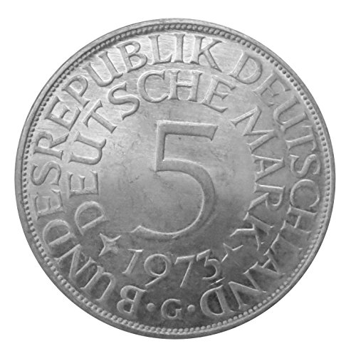 Preisvergleich Produktbild 5 DM Silberadler 1973 Die bundesdeutsche Legende Der Heiermann