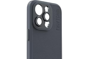 ShiftCam Kameratasche mit integrierter LensUltra-Halterung für Apple iPhone, Rüsten Sie Ihr iPhone auf und beginnen Sie in Sekundenschnelle mit dem Fotografieren, Anthrazit (iPhone 15 Pro)
