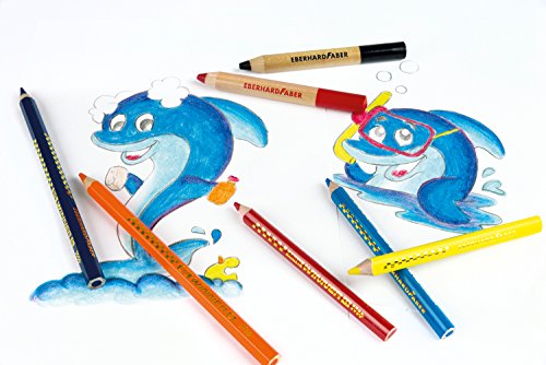 Eberhard Faber 518906 – Mini Kids Club, 6 Buntstifte im Kartonetui - 5