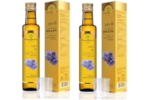 MITTEL ZUM LEBEN 2 x 250ml Leinöl mit DHA und EPA (2erPack) -MZL