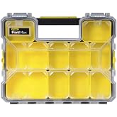 Stanley 1-97-517 Waterproof FatMax Organizer with Virtually Unbreakable Lid, Anti-Displacement Design and Anti-Rust Metal Cla