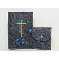 Gotteslob Gotteslobhülle mit individueller Bestickung - Kommunion