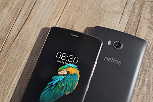 Neffos C5 Max Dual SIM 4G 16GB Grey - Smartphones (14 cm (5.5