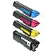 Produktbild 4 Toner für Utax CLP 3726 CDC 1626 2726 5526 5626 5526 L P-C 2600 Series 2660 I DN MFP 2665 I MFP - 442610010-442610016 - Schwarz 7000 Seiten, Color je 5000 Seiten